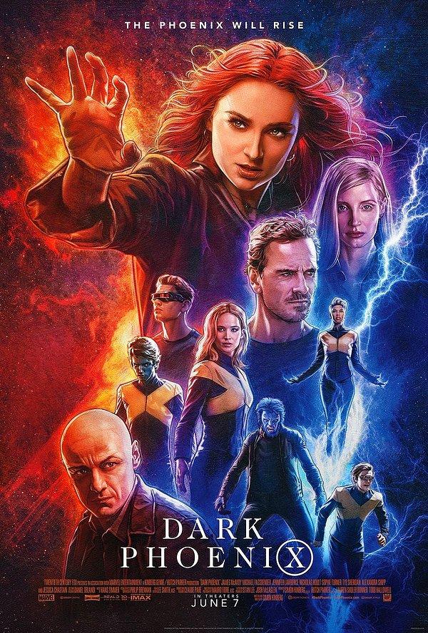 11. 5 Haziran'da vizyona girecek olan Dark Phoenix’ten yeni bir poster yayınlandı.