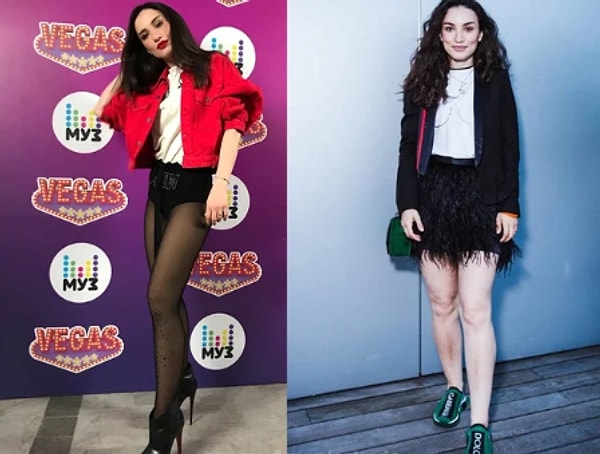 14. Фолловеры убедили Викторию Дайнеко в том, что она прибавила лишних килограммов, и особенно заметно это по ее ногам