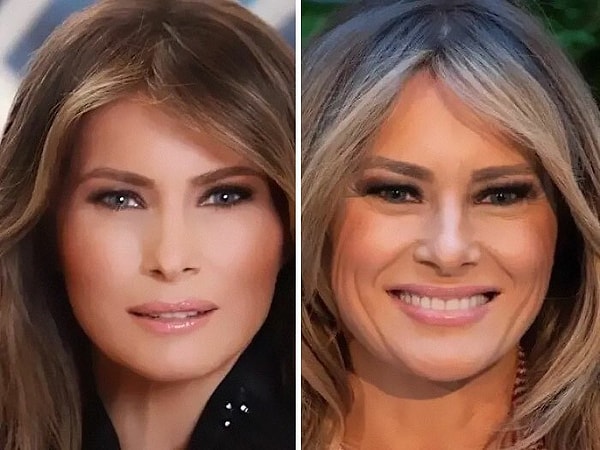 5. Мелания Трамп тоже далека от идеала