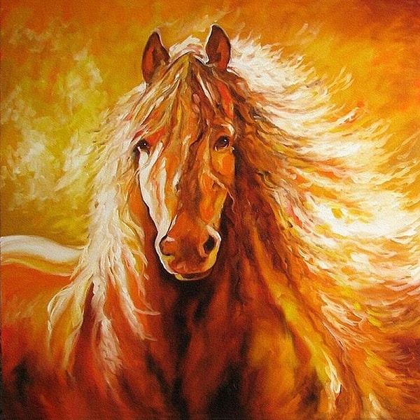 Огнегривый конь