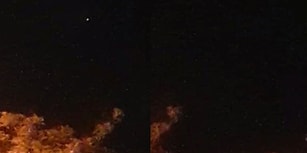 UFO Gördüğünü Zannederek Video Çeken Vatandaş: 'Vallahi Gördüm Bu Sefer Hey Yavrum Benim'