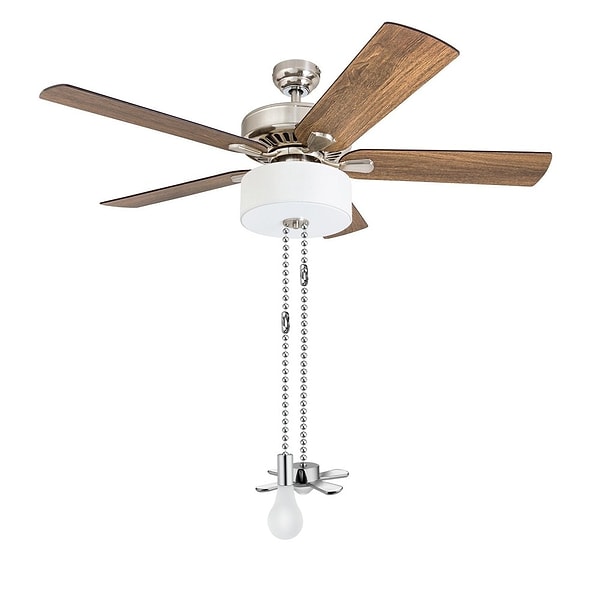 4. Потолочные цепочки вентиляторов, которые четко указывают, какой из них предназначен для света, а какой для вентилятора - больше никаких игр в угадывание