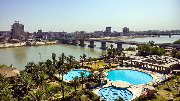 9. Какая река протекает через город Багдад?