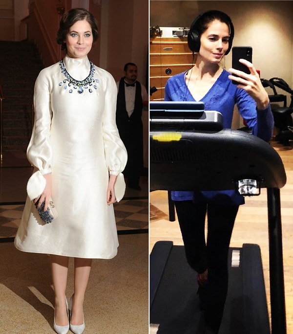 15. Юлии Снигирь тоже пришлось набрать вес для роли в сериале "Великая", но она уже довольно сильно похудела благодаря здоровому образу жизни