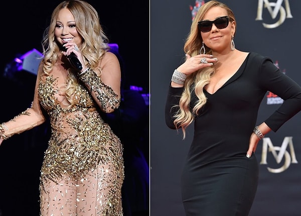 16. Хотя все критикуют Мэрайю Кэри за лишний вес, нельзя не признать, что в последнее время она неплохо сбросила, а все благодаря хирургическому вмешательству - рукавной резекции желудка