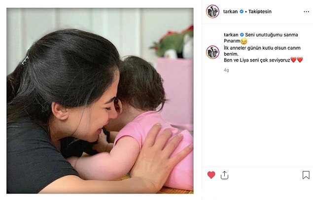 2. Tarkan, sevdiceğinin Anneler Günü'nü böyle kutladı. ❤️