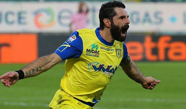 1. Sergio Pellissier (40) / Chievo Verona / 18 yıl 10 ay 17 gün