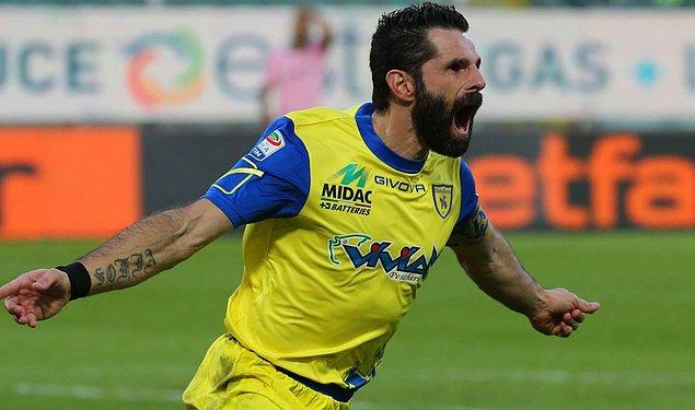 1. Sergio Pellissier (40) / Chievo Verona / 18 yıl 10 ay 17 gün