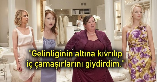 Tahammülsüz Gelinlerin Her Türlü Kaprisini Çekmenin Yanında Bir Sürü Absürt İstekle Karşılaşan 14 Talihsiz  Nedime