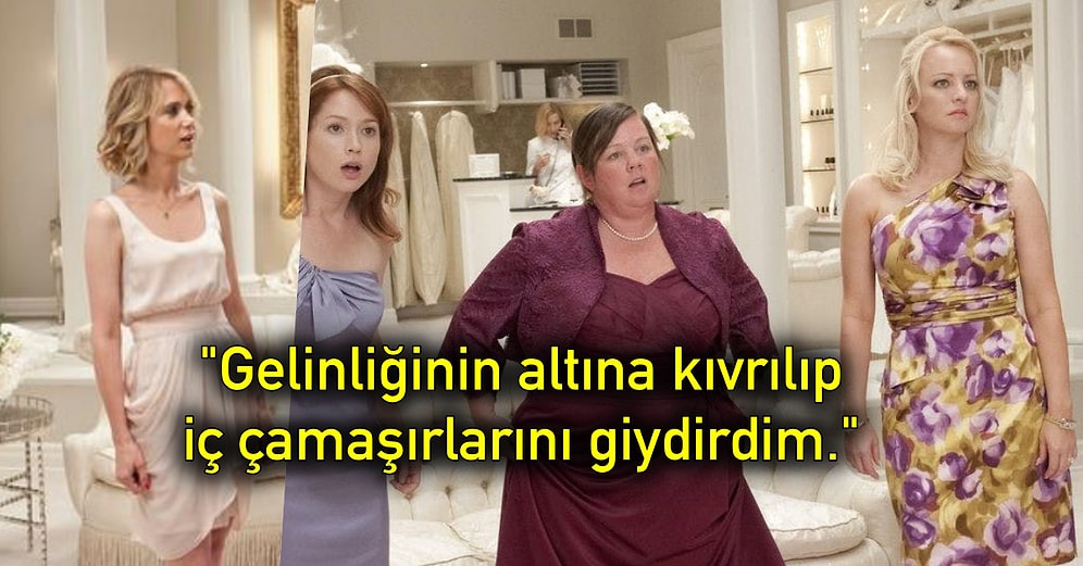 Tahammülsüz Gelinlerin Her Türlü Kaprisini Çekmenin Yanında Bir Sürü Absürt İstekle Karşılaşan 14 Talihsiz Nedime