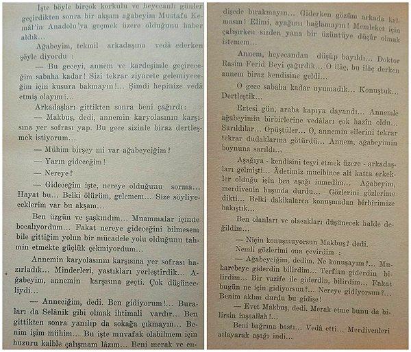 Makbule Hanım, abisi Mustafa Kemal Paşa ile vedalaşmalarını böyle anlatıyor...