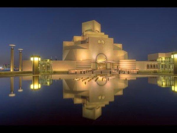 Katar'daki İslami Sanatlar Müzesi de yine onun eseriydi...