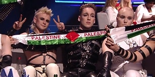 İsrail'deki Eurovision'da Bayrak Açtılar: İzlandalı Grup Hatari ve Madonna'dan Filistin'e Destek