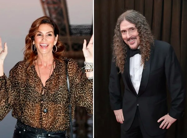 21. Синди Кроуфорд и Вирд Аль Янкович были отличниками, которые произнесли последнюю речь по окончанию старших классов.