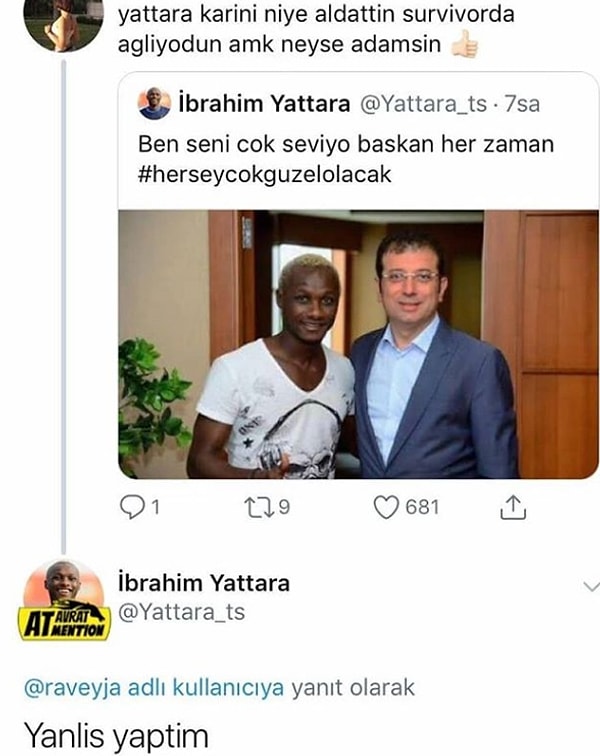 5. Hatasını anlayan adam.
