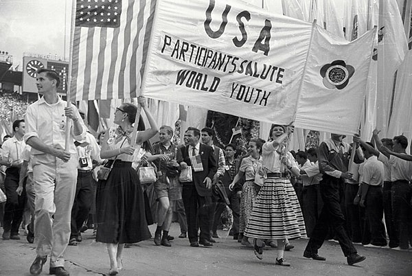 26. VI Всемирный фестиваль молодежи и студентов. Москва, июль-август 1957 г.