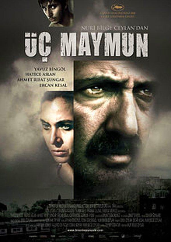 2008 - 61. Cannes Film Festivali’nde En İyi Yönetmen Ödülünü Nuri Bilge Ceylan, Üç Maymun filmi ile aldı.