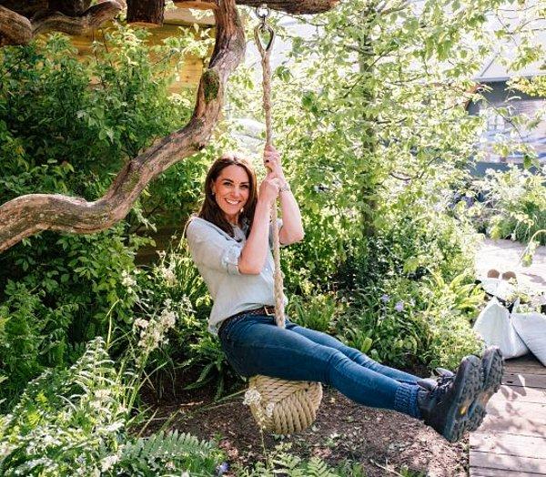 Kate Middleton oluşturduğu bahçe hakkında şu sözleri söyledi: