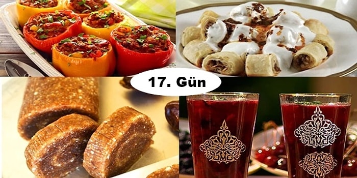 Akşam İftara Ne Pişirsem?' Diye Düşünmeyin! Ramazan'ın 17. Günü İçin İftar Menüsü Önerisi