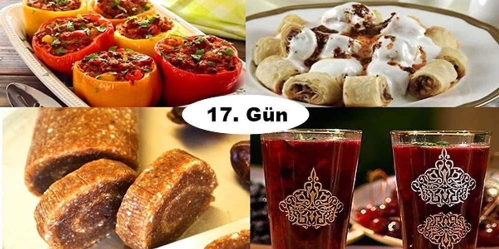 Akşam İftara Ne Pişirsem?' Diye Düşünmeyin! Ramazan'ın 17. Günü İçin İftar Menüsü Önerisi