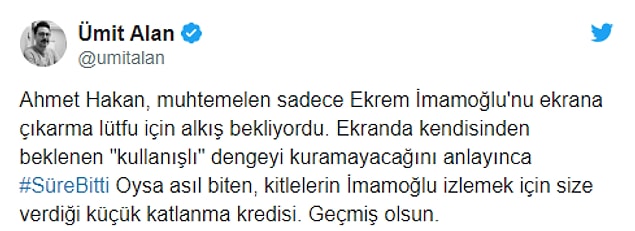 Sosyal medyadan #SüreBitti etiketiyle paylaşımlar sürüyor...