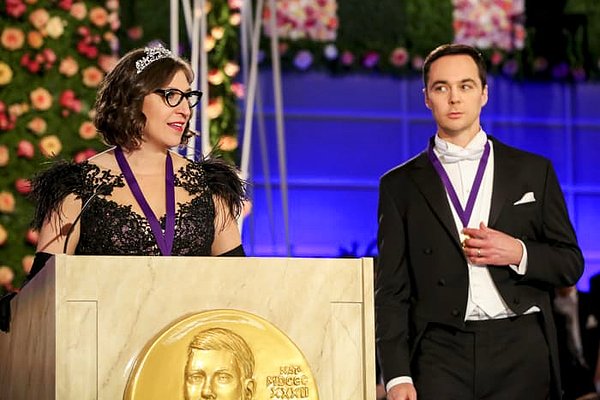 Sheldon ve Amy, Nobel Ödülü kazanır.