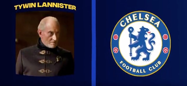 7. Tywin Lannister - Chelsea FC