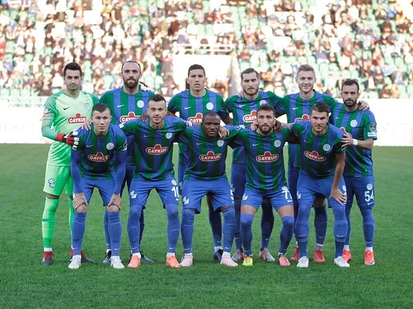 Çaykur Rizespor - 13 futbolcu