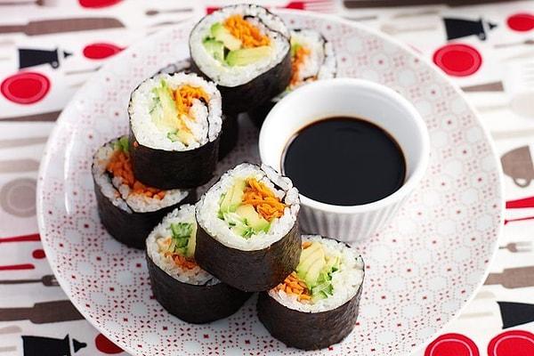 19. Biraz da bildiklerimizden: Sushi