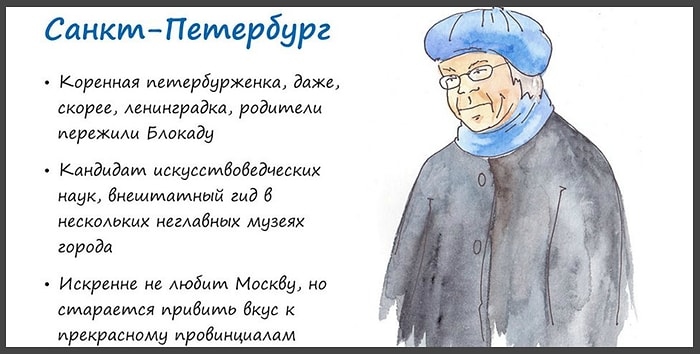 Как выглядят типичные жители России: Карикатуры от сибирской художницы