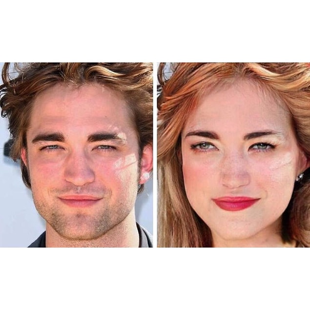 3. Robert Pattinson'a bu saç rengi yakışmış.