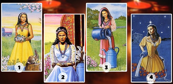 Подумайте о проблеме или загадайте желание и взгляните на цыганские карты. Какую из них вам хочется выбрать?