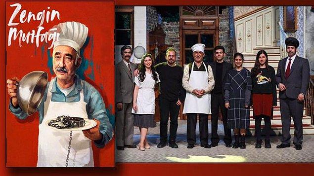 5. Usta oyuncu Şener Şen yıllar sonra bir tiyatro ile karşımızda. "Zengin Mutfağı" oyunu 2-6-7-8 Haziran tarihlerinde DasDas'ta.
