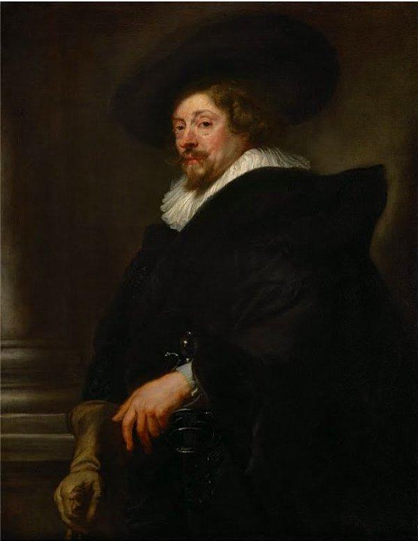 2. Peter Paul Rubens'in 1633-40 yılları arasında çizdiği otoportresi.