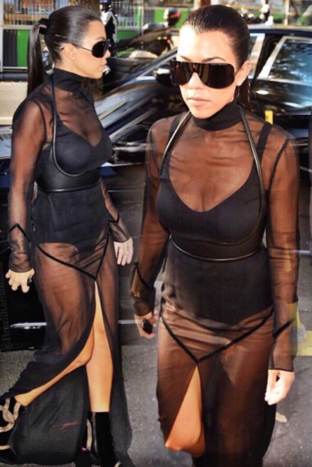 Kardashian kardeşlerin en büyüğü olan Kourtney'e gelelim.