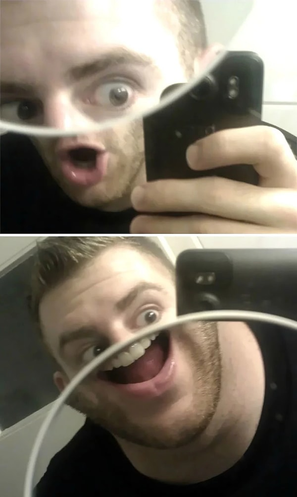 11. «Обожаю зеркало в своей ванной»