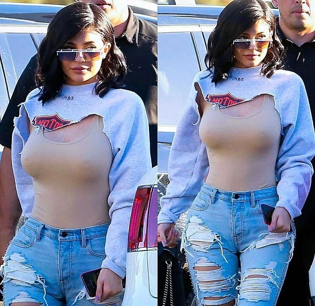 Ama kardeşi Kylie kadar değil tabii...