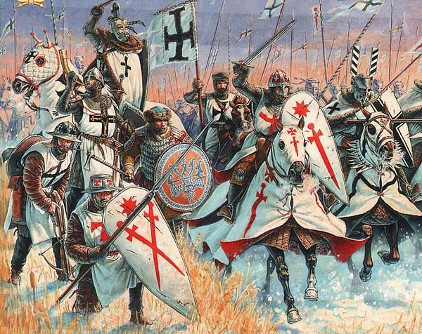 10. В каком году начался первый крестовый поход?