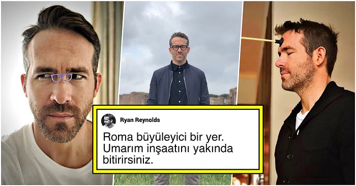 Yaptığı Yorumlarla Bir Uzaylı Olduğundan Kesinlikle Emin Olduğumuz Ryan Reynolds’ın Birbirinden Komik 17 Paylaşımı