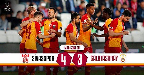 Bu sonuçla Galatasaray 2018-2019 Spor Toto Süper Lig Lefter Küçükandonyadis Sezonu'nu 69 puanla şampiyon olarak tamamladı.