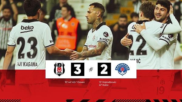 Bu sonuçla Beşiktaş ligi 3.sırada bitirdi.