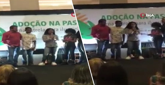Evlat Edinmeyi Bekleyen Çocukları Evlat Edinmek İsteyen Ailelerin Önünde Sahnede Yürüttüler!