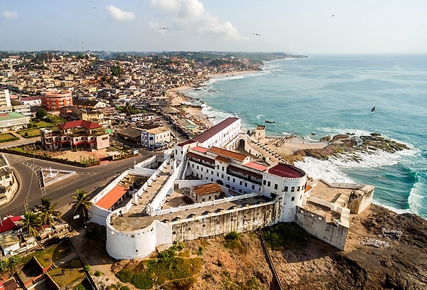 1. Где находится Гана?