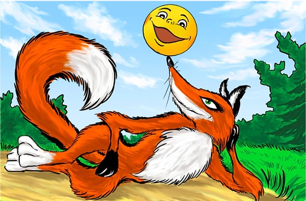 1. Где бабка нашла для колобка муку?