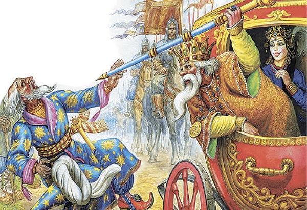 8. Как звали царя, жившего в тридевятом царстве в сказке А. С. Пушкина «Сказка о золотом петушке»?