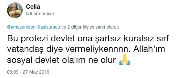 Ve sesini duyurmaya çalıştı.