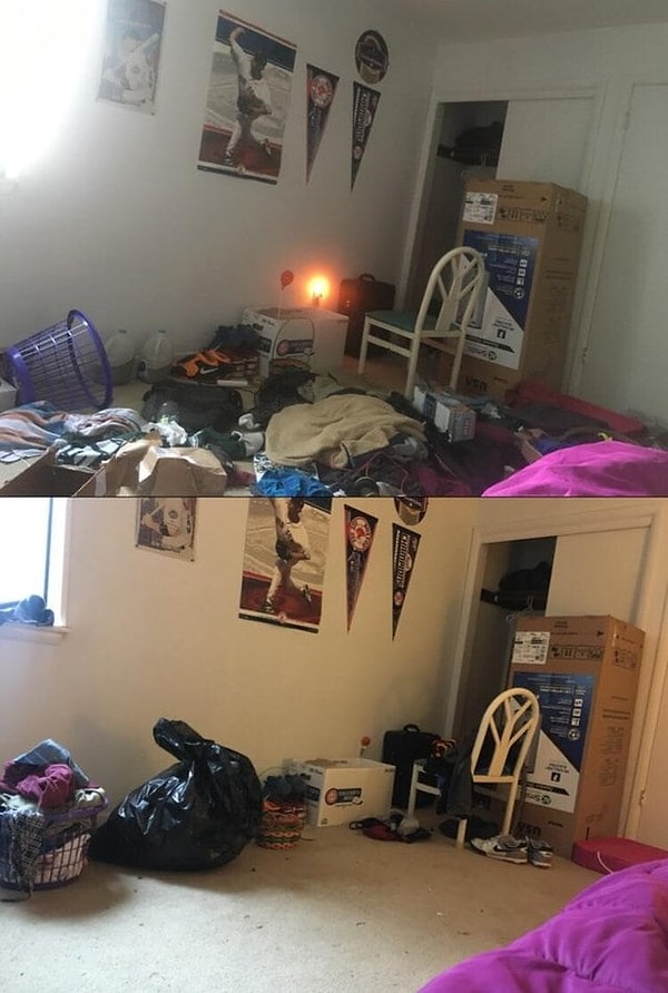 8. "Прибрал свое гнездышко"