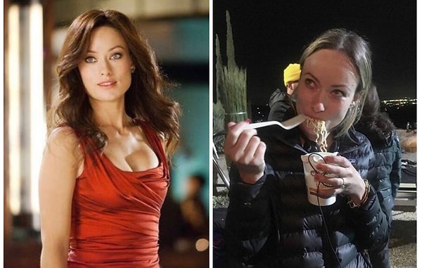 10. Оливия Уайлд: «Ммм, Доширак!»