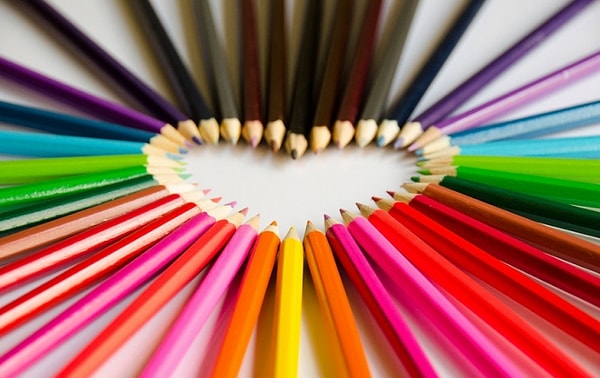 1. Выберите свой любимый цвет: