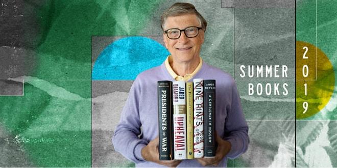 Kitap Kurtları Buraya: Bill Gates'in Bu Yaz Okumanızı Tavsiye Ettiği 5 Muhteşem Kitap